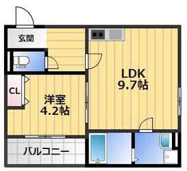 badge平野市町の物件間取画像